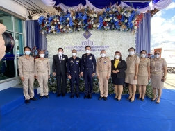 กองทุนประกันวินาศภัย เข้าร่วมงานพิธีเปิดอาคารที่ทำการสำนักงาน คปภ. จังหวัดนครนายก ตำบลบ้านใหม่ อำเภอเมือง จังหวัดนครนายก