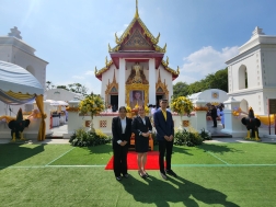 กองทุนประกันวินาศภัย ได้เข้าร่วมเป็นเจ้าภาพในพิธีถวายผ้าพระกฐินพระราชทาน ประจำปี 2565 ณ วัดเสนาสนารามราชวรวิหาร จังหวัดพระนครศรีอยุธยา