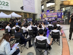 กองทุนประกันวินาศภัย เข้าร่วมงานกิจกรรม “หยุดสูญเสีย หยุดรถ ให้คนข้ามทางม้าลาย #ความดีที่คุณทำได้” ครั้งที่ 11 ณ ลานหน้าหอศิลปวัฒนธรรมแห่งกรุงเทพมหานคร