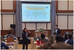 บรรยายความรู้บทบาทกองทุนฯ ให้ “ตัวแทน-นายหน้า” ในวันที่ 5 ตุลาคม 2563